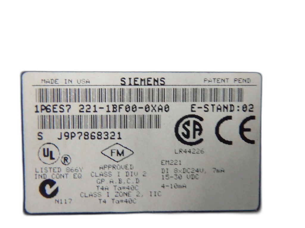 6ES72211BF000XA0 6ES72211BF000XA0