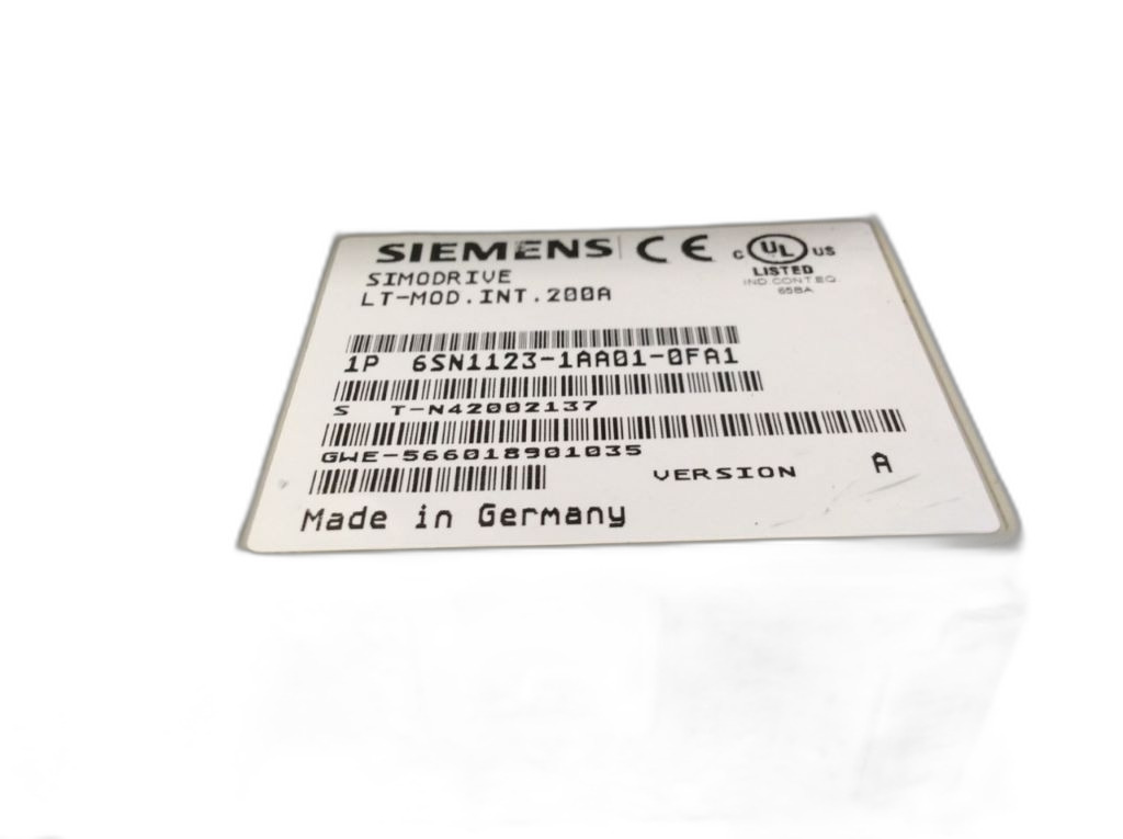 6SN11231AA010FA1 6SN11231AA010FA1