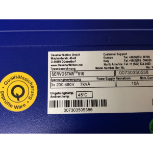 SERVOSTAR610