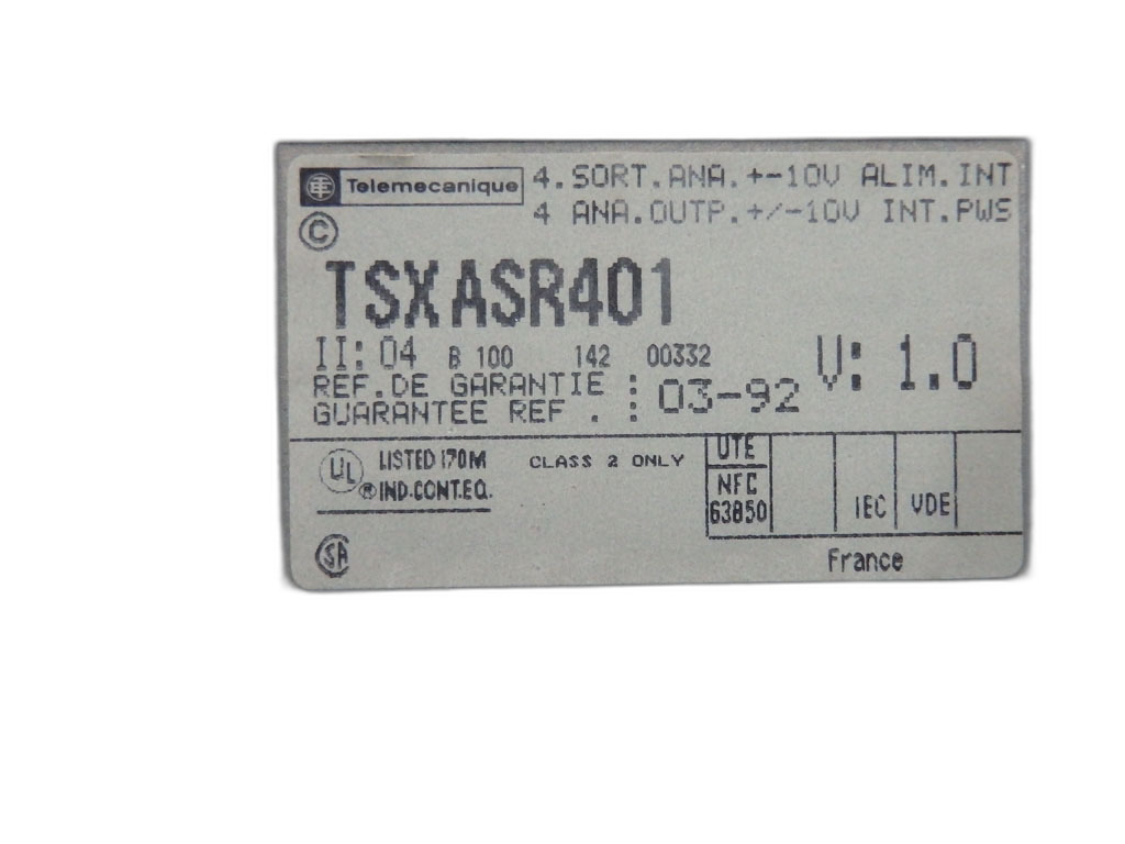 TSXASR401 TSXASR401