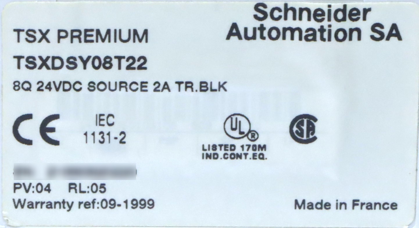 TSXDSY08T22 TSXDSY08T22